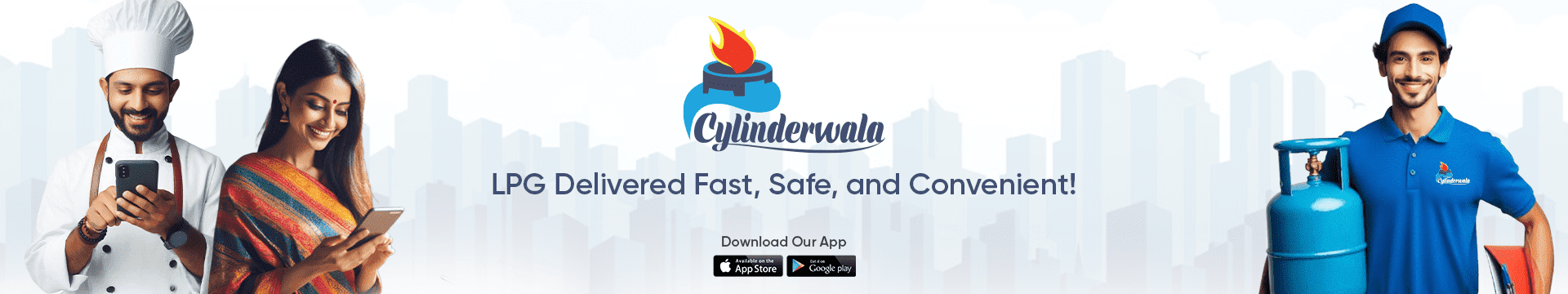 Cylinderwala Banner